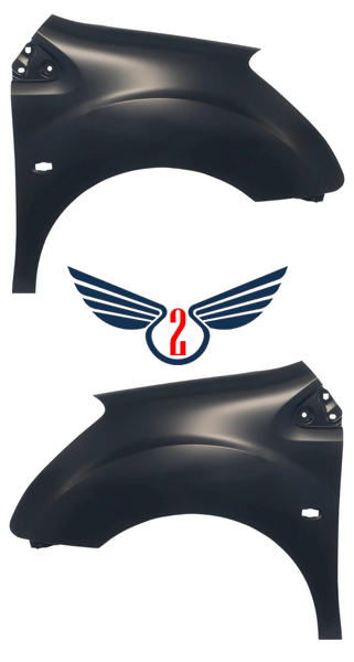 Крыло Citroen Berlingo 2008-2012 (С отверстием под повторитель поворота)
