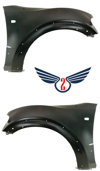 Крило Mitsubishi Padgero 2003-2007 (С отвором під повторювач повороту)