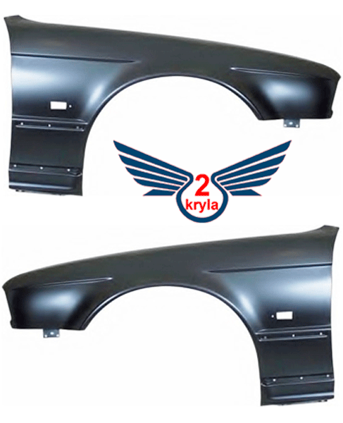 Крыло BMW   5 E34 1988-1997 (С отверстием под повторитель поворота)