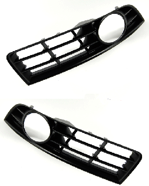 Решітка в бампер VW Passat B6 2005-2010 (Під протитуманні фари)