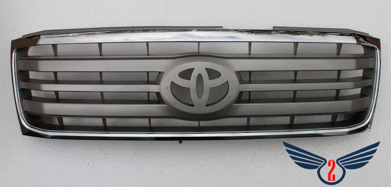 Решетка Toyota Land Cruiser 100 1998-2005 (Хромированная)