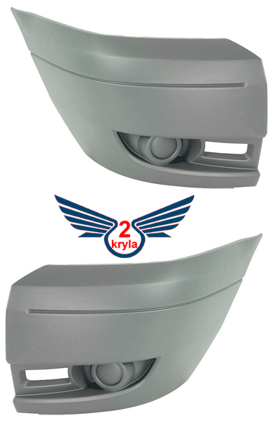 Косинець бампера Ford Transit 2006-2013