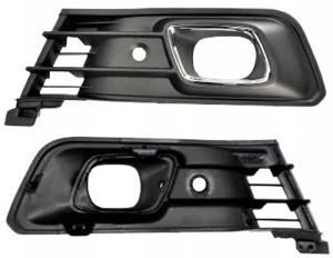 Решетка в бампер Renault Captur 2013-2017