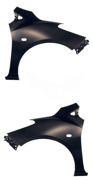 Крыло Mazda 2 2007-2011 (С отверстиями повторителя, без отверстий молдинга)