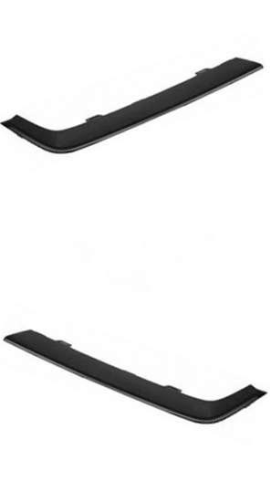 Накладка решетки Honda CRV 2010-2012 (Верхняя,  черная)