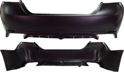 Бампер Задний Toyota Camry XV70 SE/XSE 2017-2021