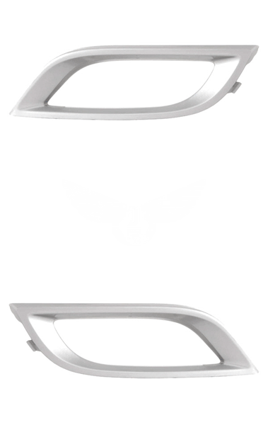 Рамка противотуманной фары Mazda 3 2009-2012 (Светлый металлик USA)