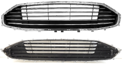 Решетка радиатора Ford Mondeo 2019-2024 (полосы)